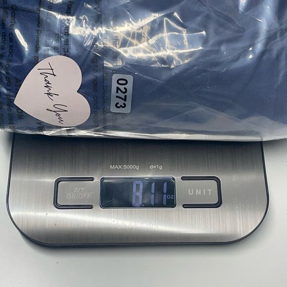 Coldwater Creek Deep Blue Wrap-Neck Top N0273 - Picture 7 of 7